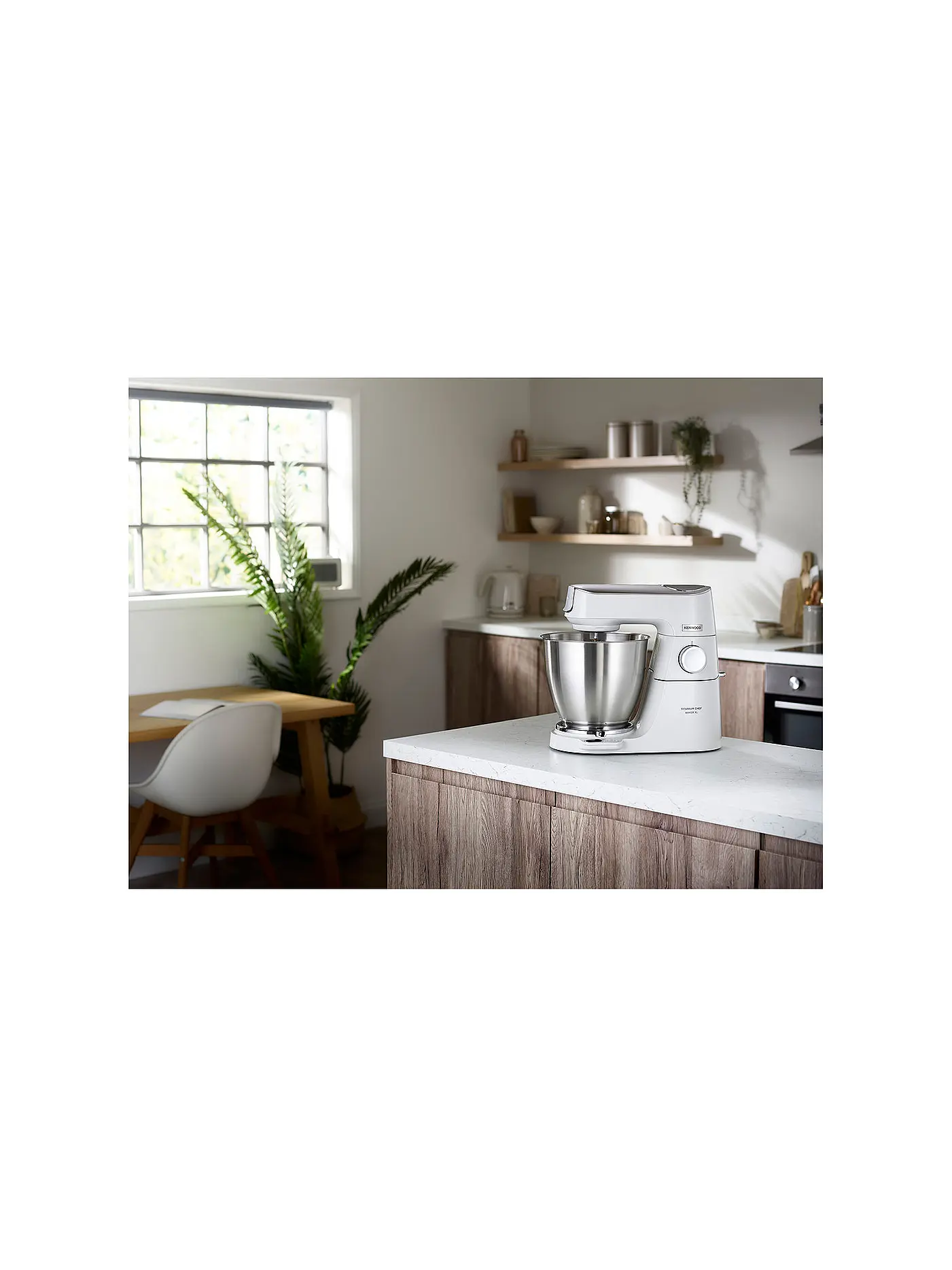 KENWOOD | Küchenmaschine Titanium Chef Baker KVC65.001WH Weiss | 